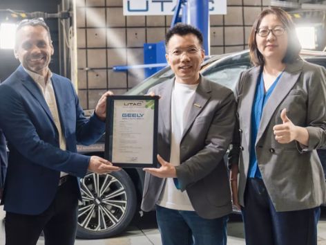 Geely EX5 EM-i прошёл сложное испытание на боковой удар в Европе