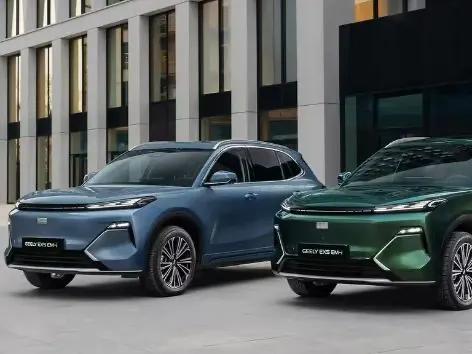 В июле Geely EX5 EM-i возглавил российский рынок гибридов